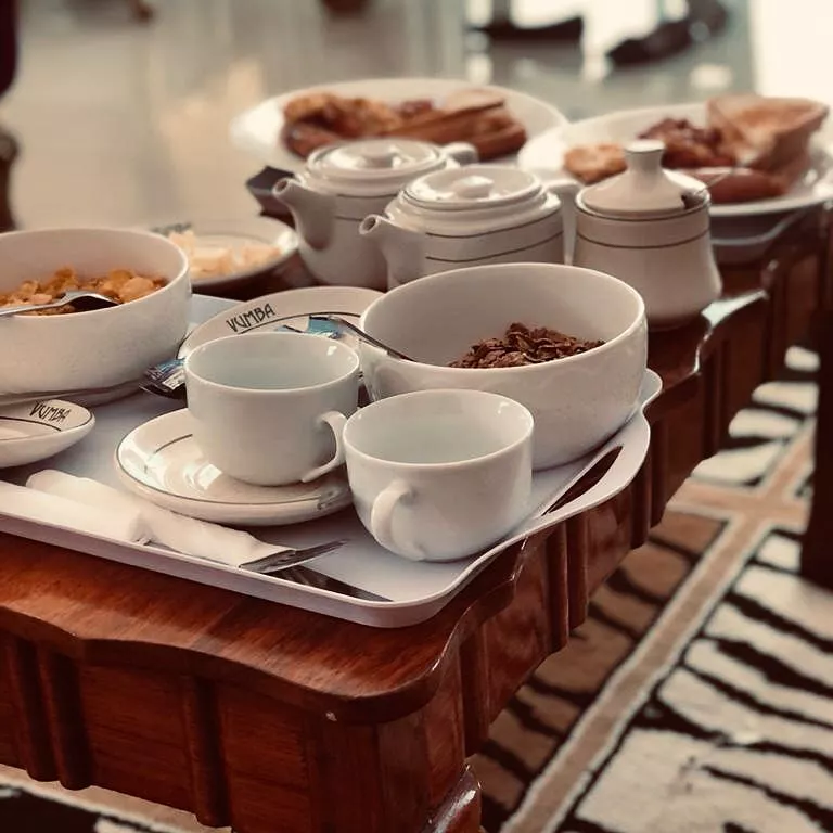 Breakfast tea service